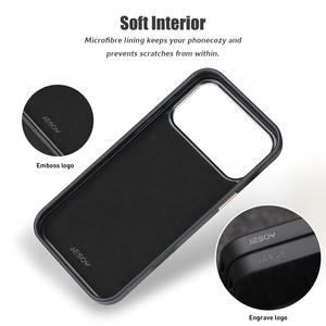 Coques de téléphone personnalisées de luxe avec logo imprimé UV, antichoc, en TPU+PC, vierges pour sublimation, pour iPhone 17 16 15 14 Pro <span class=keywords><strong>Max</strong></span> - Product Image 5