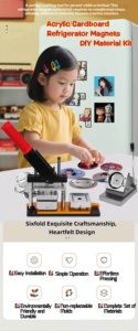 Máquina para Imán <span class=keywords><strong>de</strong></span> Refrigerador para Producir Imanes Personalizados <span class=keywords><strong>de</strong></span> Alta Calidad al por Mayor, Ideal para Minoristas y Campañas Promocionales - Product Image 2