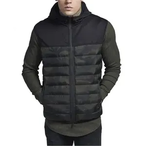 LF -Camo stampa sublimazione tessuto invernale tenere caldo gilet di moda giacca per uomo