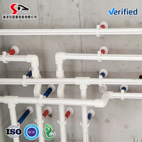 Tuyaux d'eau PPR personnalisés DN20-DN160 pour systèmes de plomberie chaude et froide, chauffage, certifiés ISO CE, durée de vie de 50 ans, support OEM