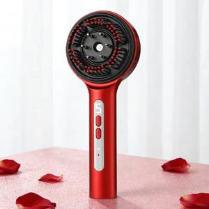 0728 Portable Waterproof 3-in-1 Hair Scalp <b>Massager</b> Oil Applicator Care Brush - Product Image 4