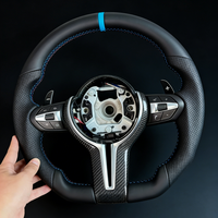 Volant en cuir M Sport pour BMW X3 X4 E70 E90 E92 E71 M3 F22 F30 F32 F35 M6 F10 F15 F20 F30 F80 F11 F06 Accessoires de voiture
