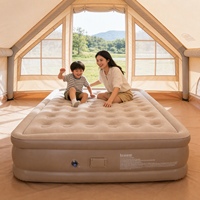 Lit gonflable de camping extérieur personnalisable, matelas de couchage gonflable automatique portable pour le camping de nuit, fabricant OEM
