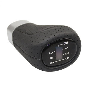 Poignée de levier de vitesses BMW en cuir, transmission manuelle, ergonomique, logo personnalisé, ajustement parfait - Product Image 1