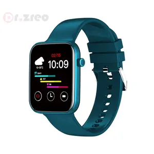 P15 1.69 inç 2021 akıllı saat erkekler tam dokunmatik spor izci IP67 su geçirmez Xiaomi Redmi Android telefon Smartwatch Z15