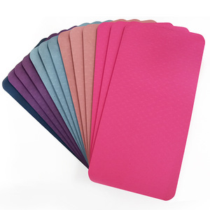 Genouillère de <span class=keywords><strong>yoga</strong></span> en TPE de qualité supérieure 6 mm, tapis antidérapant confortable pour le soutien des genoux/coudes pour le <span class=keywords><strong>yoga</strong></span>, le Pilates, les entraînements à domicile et les positions accroupies - Product Image 6