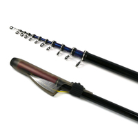 Canne à pêche en fibre de carbone OEM Zhuifengq 3,6m 4,5m 5,3m 6,3m à action rapide pour la pêche en mer et en lac, pour le poisson-chat et la perche