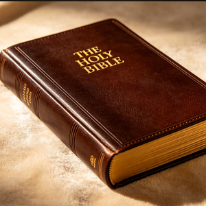 Biblia Sagrada Cristiana de Lujo con Impresión Premium, Biblia con Impresión en Cuero y Lámina Dorada, Biblia Sagrada NIV de Letra Gigante - Product Image 3