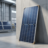 Panel Surya Rumah Tangga Efisiensi Tinggi 590W 600W 605W 610W Pemasangan Atap Mudah Harga Kompetitif