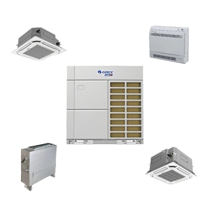 نظام Gree Vrv Vrf محول تيار مستمر 12HP 34KW مكيف الهواء الصناعي التجاري VRF نظام تكييف الهواء - Product Image 1