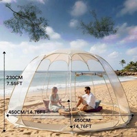 Tente bulle transparente Da Niu pour l'extérieur, en PVC, pour cour et observation du ciel nocturne