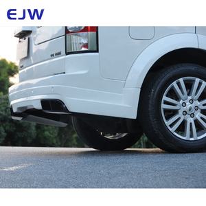 Para 2014-2016 Land Rover Discovery 4 Kit de carrocería <span class=keywords><strong>HM</strong></span> actualizado Parachoques delantero y trasero de fibra de vidrio automotriz - Product Image 3
