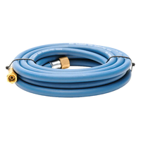 Selang Karet Alami Halus Industri yang Fleksibel & Dapat Dipotong Sesuai Kebutuhan untuk LPG/Asetilena/Oksigen, Kompatibel dengan Air, -40C hingga +100C