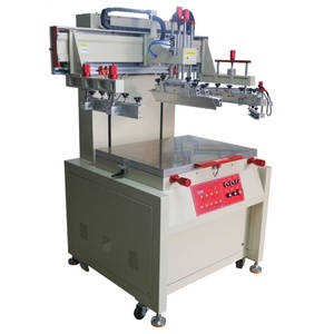New High Semi-Automatic Silk Screen Printing Machine Vacuum Suction Paper Film Label Card Tube Printer KC - Product Image 3