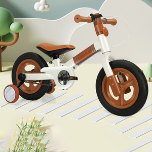 Thời Trang Mới 2 in1 Trẻ Em Xe Đạp Trẻ Em Xe Đạp Chu Kỳ Với Đào Tạo Bánh Xe/Chất Lượng Cao Trẻ Em Cân Bằng Xe Đạp Trẻ Em Xe Đạp Cho Cậu Bé - Product Image 2