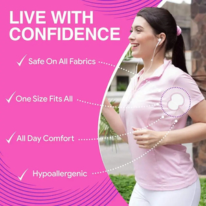 Almohadillas absorbentes de sudor para ropa, 10 unidades por set, para mujer y hombre, cuidado desodorante contra el sudoración. - Product Image 5