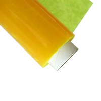 Film plastique transparent coloré en PVC en rouleau pour emballage et sacs de rangement cosmétiques