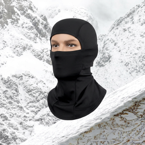 Cagoule noire intégrale avec imprimé flamme, masque de ski et moto pour extérieur, taille adulte unisexe 54-56CM, impression par transfert thermique - Product Image 2