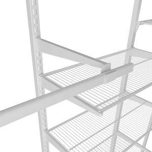 2022 the Factory Price Customized Classic Closet Kit Wire <strong>Shelving</strong> Kit with Expandable <strong>Shelving</strong> and Custom Closet Organization - Product Image 5