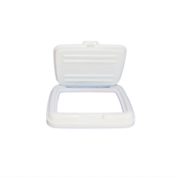 Seau de rangement carré en plastique 30 litres boîte de rangement avec couvercle pour friandises pour animaux de compagnie récipient pour aliments pour animaux de compagnie