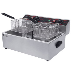 Gran capacidad 12L Comercial Eléctrico Tornato Patata/Donut/Embudo Tarta Freidora - Product Image 2