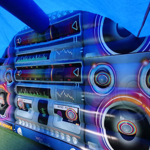 Juegos deportivos interactivos populares <span class=keywords><strong>Boom</strong></span> Box Clap Light Game Juegos inflables Boombox IPS - Product Image 6