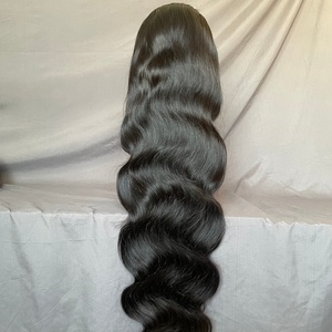 Peluca de Cabello Humano Natural con Ondas Suaves, Densidad 200%, Encaje Frontal Transparente 13x4, Grado 11A, Alta Calidad, Alta Densidad, Rizada - Product Image 4