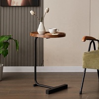 Meubles de salon intérieur Table d'appoint dorée de luxe Tables basses modernes pour coins