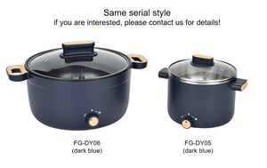 Eléctrica sartén antiadherente <span class=keywords><strong>de</strong></span> 4L, sartén eléctrica multifunción con tapa <span class=keywords><strong>de</strong></span> vidrio templado para sachum, fideos, salte - Product Image 5