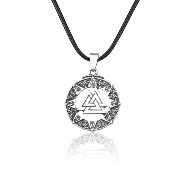Vintage Charms Antique Silver Color Pentagram Necklace for Women Men Gothic Jewelry Accessories Birthday Party Gift
