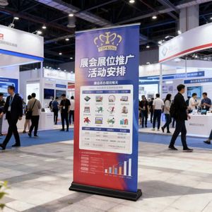 Mfr Açık Hava Promosyonları İçin Geri Çekilebilir Banner Standı - Siyah Alüminyum 85x200cm |   Örnek, Boyut Özelleştirilebilir - Product Image 1