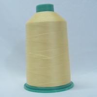 Deri için Polyester bağlı dikiş ipliği, bağlı Polyester endüstriyel iplik Tex 70 güçlü dikiş ipliği