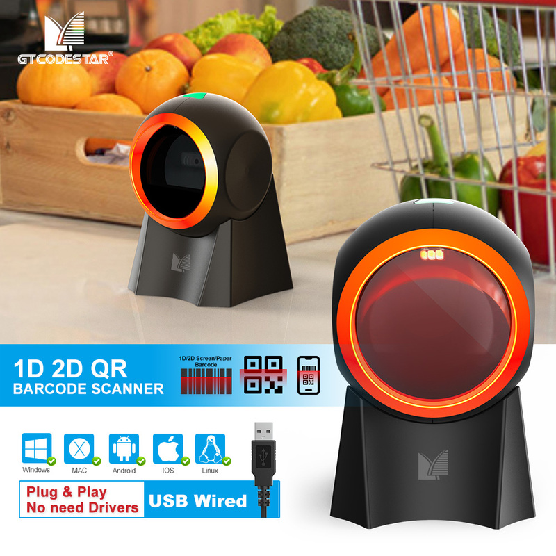Xincode Wired Qr Code Barcode Scanner