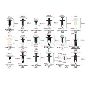 Nylon <b>Car</b> Trim Retainer <b>Clips</b> 467pcs For Mercedes Door Panel Repair Fasteners - Product Image 1