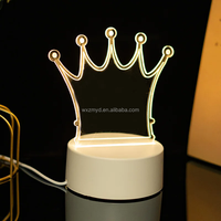 Tableau d'affichage créatif Led veilleuse USB babillard lumière de vacances avec stylo cadeau pour enfants petite amie décoration veilleuses