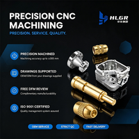HUALONG OEM, Producción de Precisión en Volumen, Piezas Metálicas de Acero Inoxidable y Titanio Personalizadas, Torneado, Fresado, Mecanizado CNC
