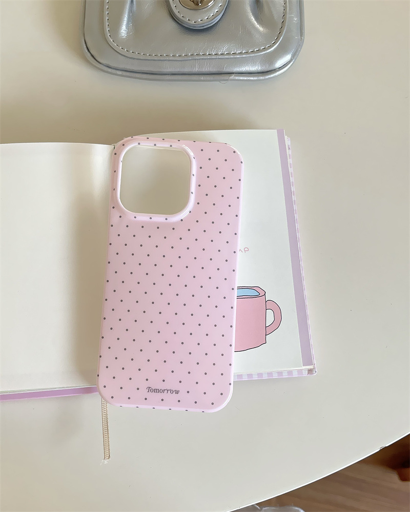 Foundation Gray Polka Dots