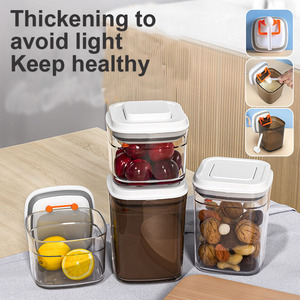 2023 diskon besar ramah lingkungan wadah penyimpanan vakum segel penyimpan makanan wadah penyimpanan makanan <span class=keywords><strong>Set</strong></span> - Product Image 5