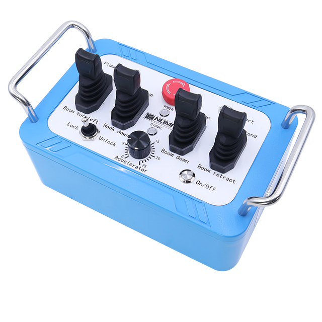 Customizable Hydraulic Joystick Proportional Valve 4 5 6 7 8 Levers Industrial Smart Remote Control Kits Fixed Code