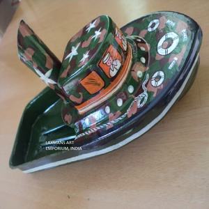 Nuevo Putt pintado a mano pequeño remolcador barcos de vapor juguetes para niños exportador mayorista de la India grandes remolcadores de La India - Product Image 2