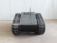 Robot de lutte contre les incendies TIGER-10, canon à eau/mousse 120L/s, compatible diesel, chenilles, télécommande 1000m pour la lutte contre les incendies et les secours