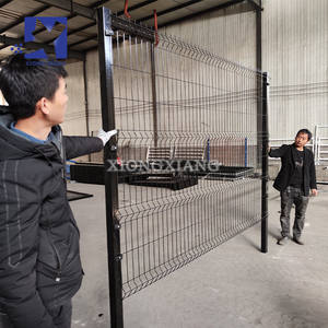 <span class=keywords><strong>Prix</strong></span> de gros Clôture incurvée <span class=keywords><strong>3D</strong></span> en PVC revêtu de galvanisé, design durable pour jardin et clôture résidentielle - Product Image 3