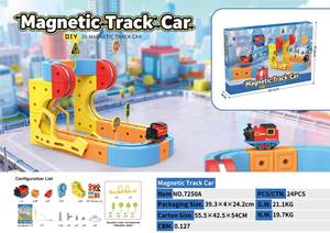 Juego de 66 Bloques de Construcción Magnéticos de Levitación ABS, Ensamblaje DIY, Juguete Educativo Montessori para Niños, Pista Mágica para Coche Eléctrico - Product Image 5