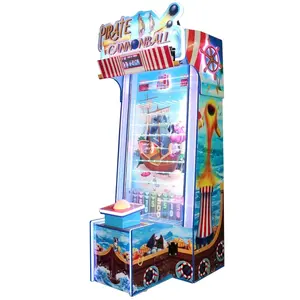 Sikke işletilen eğlence makinesi korsan Cannonball Arcade oyunu tilt makinesi çocuklar ve yetişkinler için