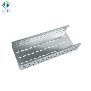 Gouttière de câbles perforée en <span class=keywords><strong>acier</strong></span> galvanisé à chaud personnalisable pour la pose de câbles industriels - Product Image 3