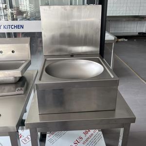 VICTORY KITCHEN Évier de cuisine mural en acier inoxydable poli robuste pour hôtels restaurants utilisation en laboratoire fabriqué en Chine - Product Image 4