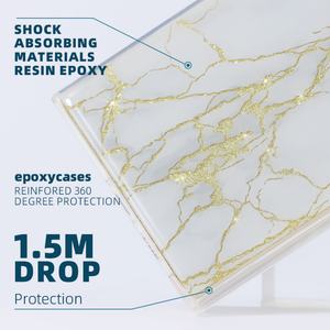 Coque de téléphone en TPU avec impression UV, antichoc, pailletée, pour Samsung Galaxy S24 S23 S22 Ultra - Product Image 3