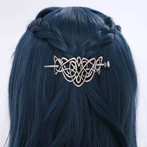 Barrette à cheveux Viking nordique, Nœud Celtique, Wicca, Épingle à cheveux vintage, Accessoires de bijoux de mariage pour femme, Pique à cheveux Nœud Celtique - Product Image 6
