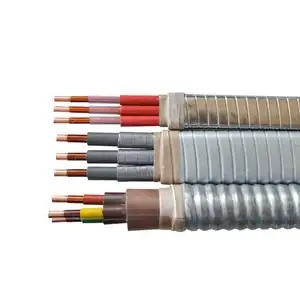 Fábrica de cables BAOSHIDA Cable eléctrico de cobre aislado de PVC subterráneo estándar API Cable de alimentación ESP para construcción