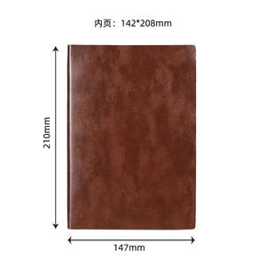 Customized Stock Strap Notebook Custom Hardcover Simple <b>A5</b> <b>Notepad</b> Student Diary Pu Meeting Record Book - Product Image 5